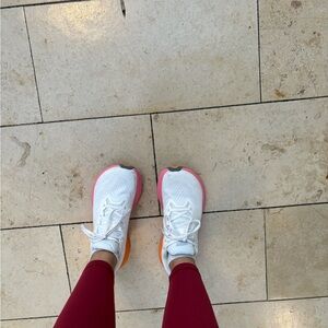 Altra White and Pink Women's Sneakers